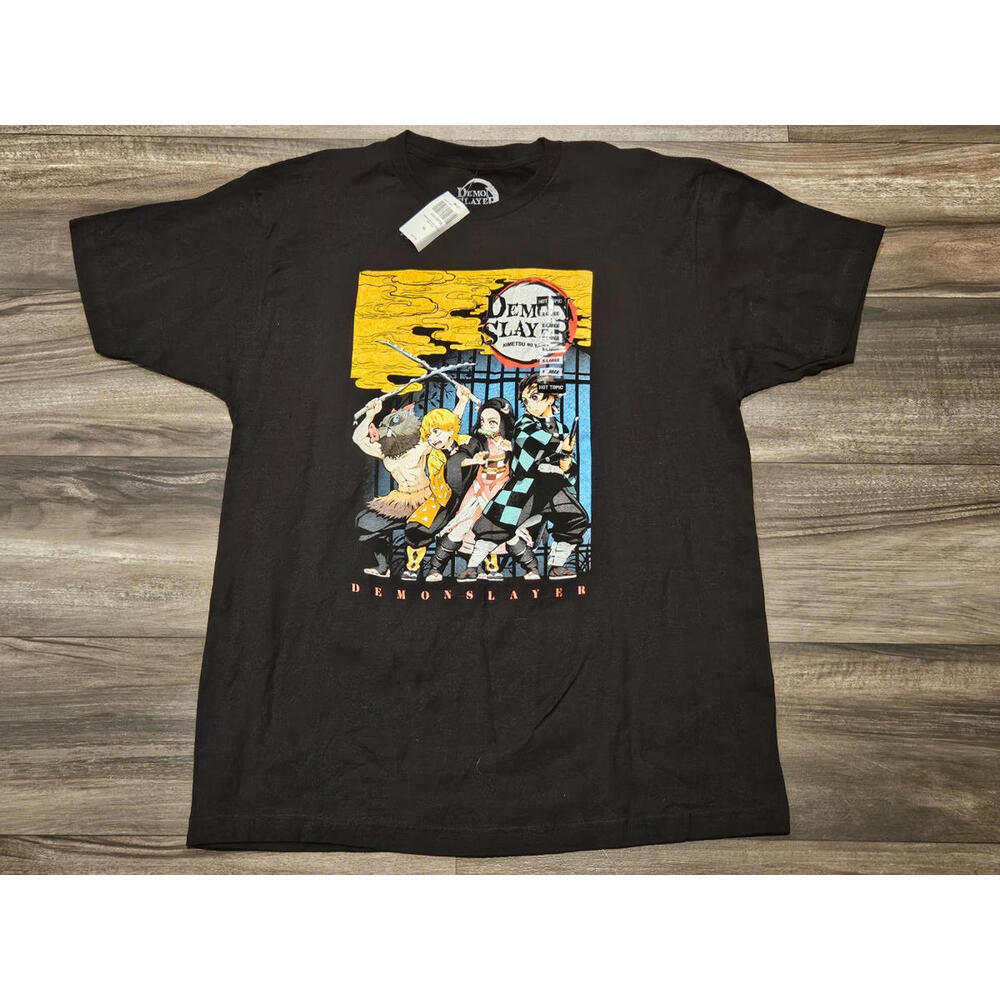 Demon Slayer Anime Graphic T-Shirt Kimetsu No Yaiba Aniplex Hot Topic Tanjiro XL